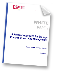 A Prudent Approach for Storage Encryption and
Key Management